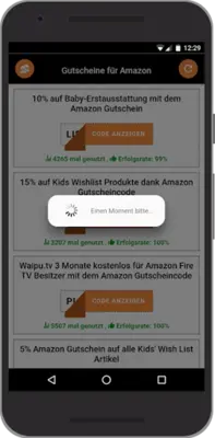 Shopping Gutscheine für Amazon android App screenshot 2